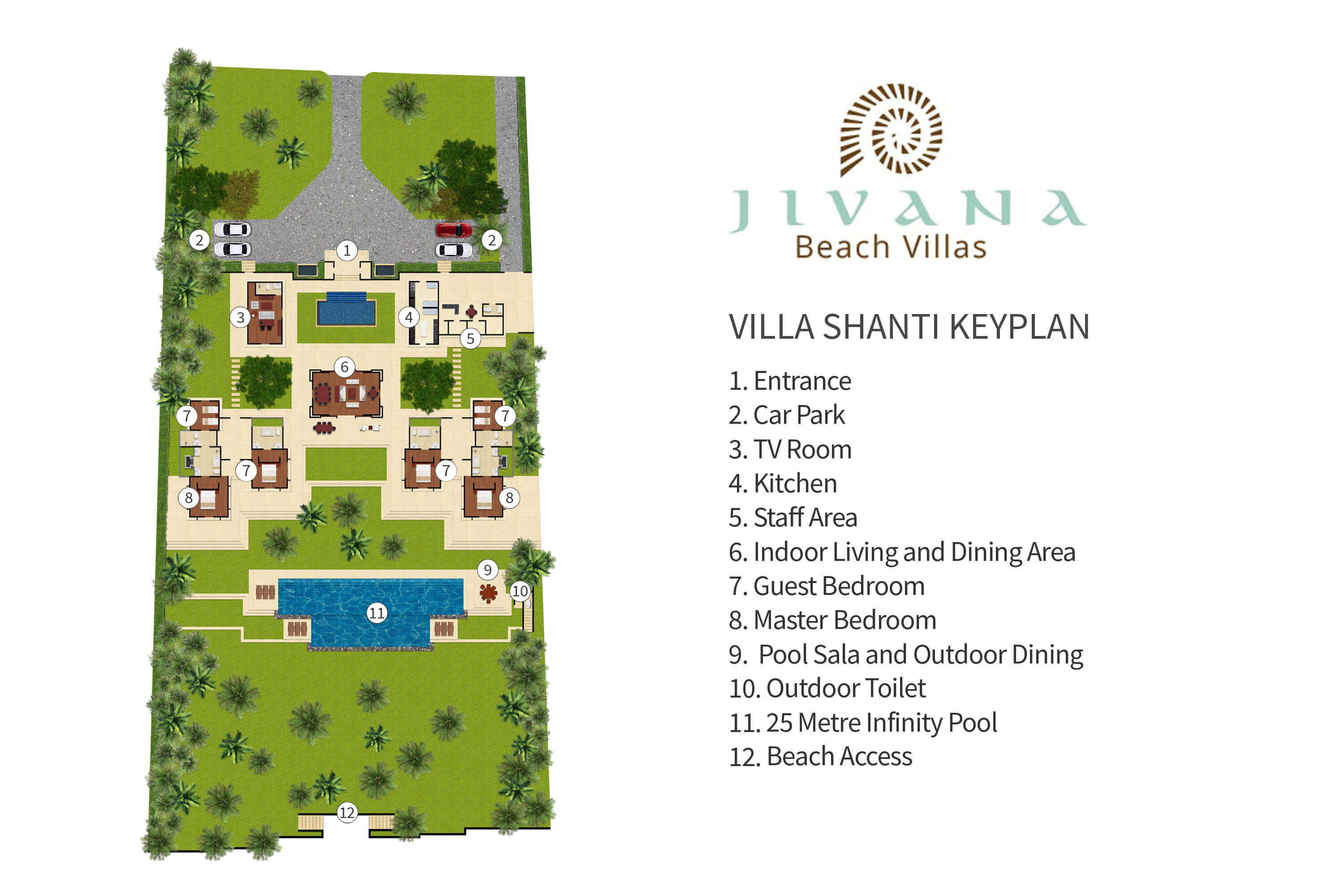 Jivana Beach Villas - Villa Shanti